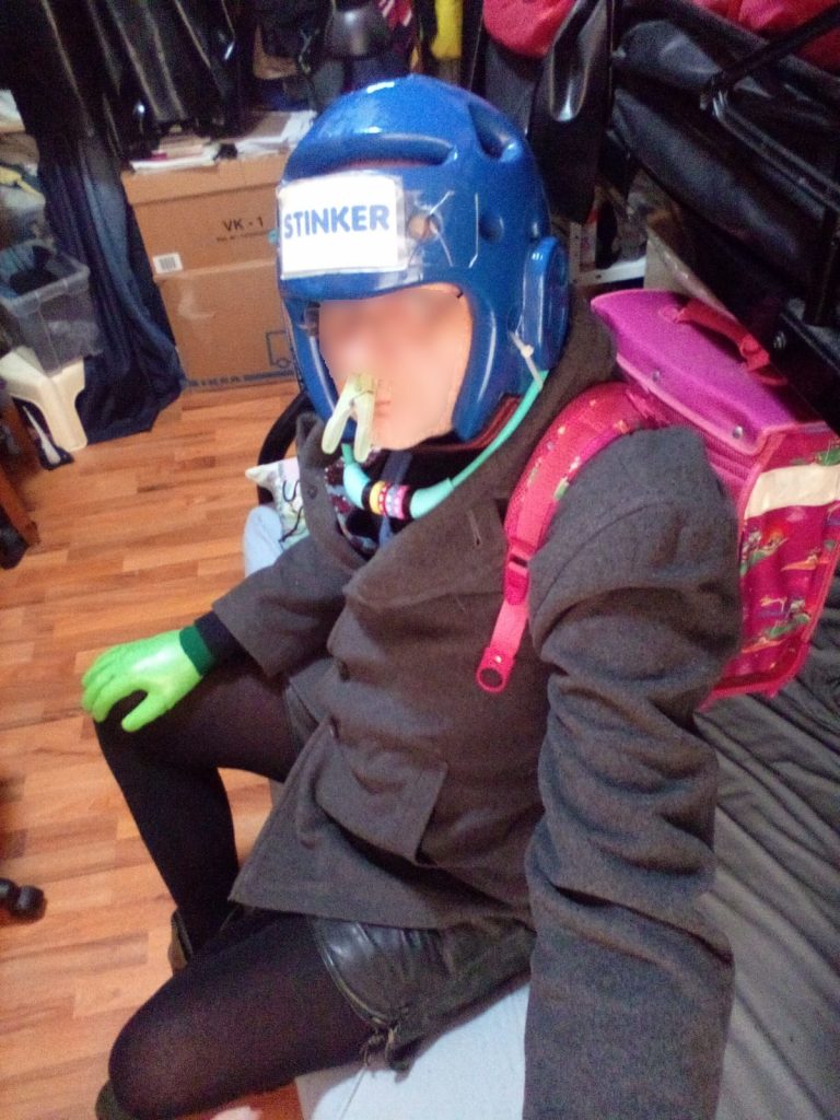 Bettfertig mit Ranzen